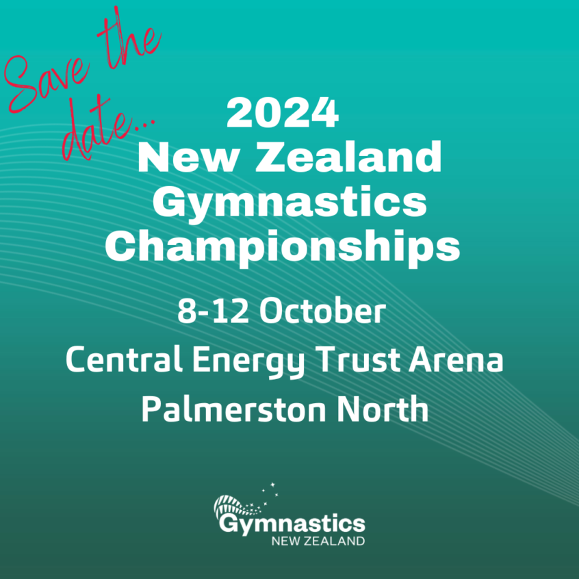 2024 NZ Gymnastics Championships announced GymnasticsNZ